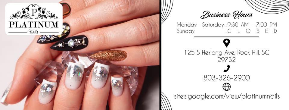 Platinum Nails logo